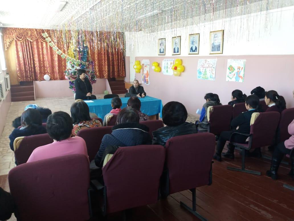 Төлепбергенова Айман амангелдіқызының Қамқоршылық кеңестің мүшелерін және ата-аналар мен ұстаздардың алдында есеп беруі